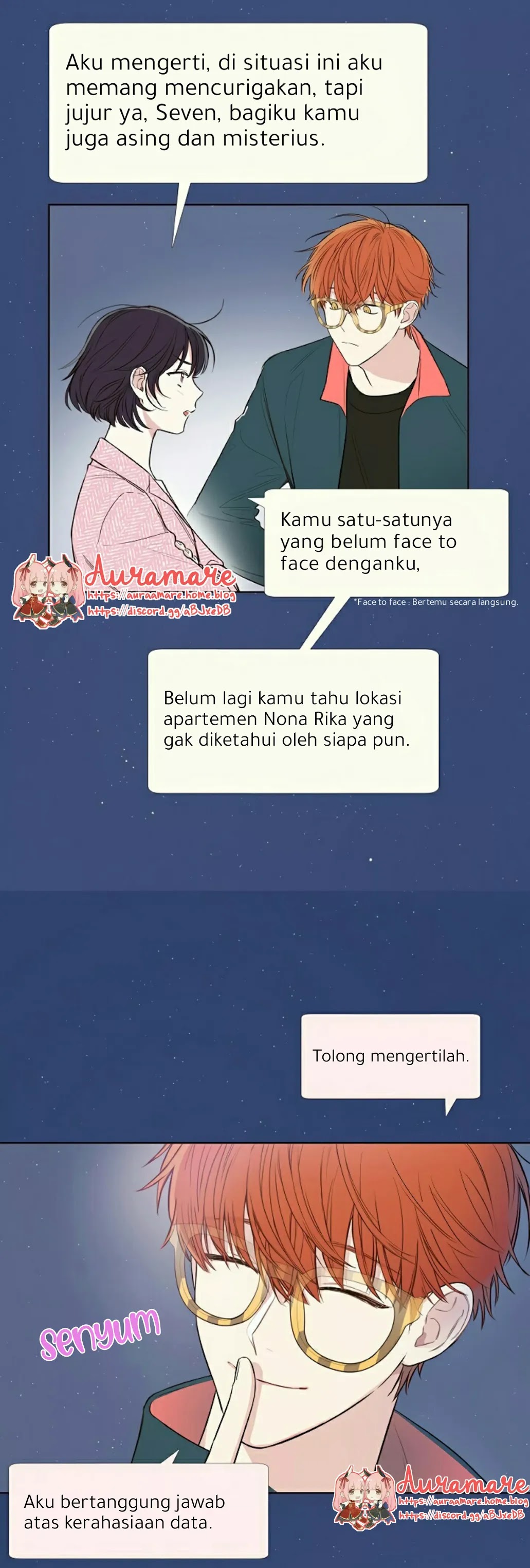 Mystic Messenger Chapter 06 Bahasa Indonesia